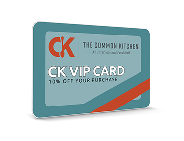 The Common Kitchen VIP Card