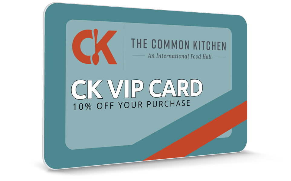 The Common Kitchen VIP Card